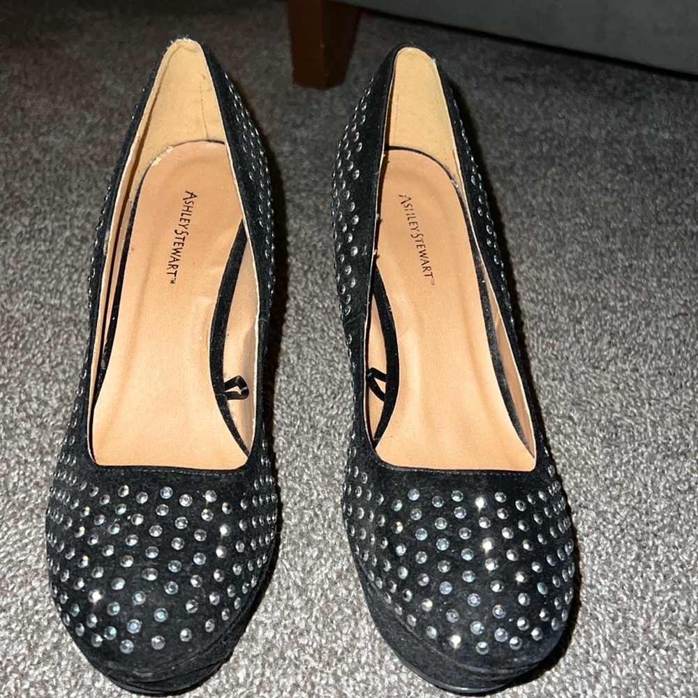 Ashley Stewart wedge heel